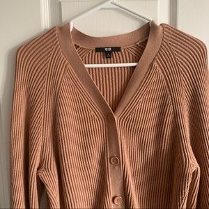 Uniqlo brown cardigan